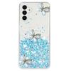For Samsung Galaxy A55 5G Case Luminous TPU Phone Cover Cute 3D Butterfly Epoxy