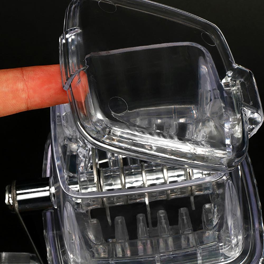 Tools Bar Home Portable Summer Transparent DIY Ice Crusher Manual Shaver Ice Blender Ice Chopper