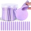 50 PCS Compress Face Wash Puff with Storage Box Facial Cleansing Sponge for Makeup Remover Round Face Wash Sponge Skincare Beauty Tool