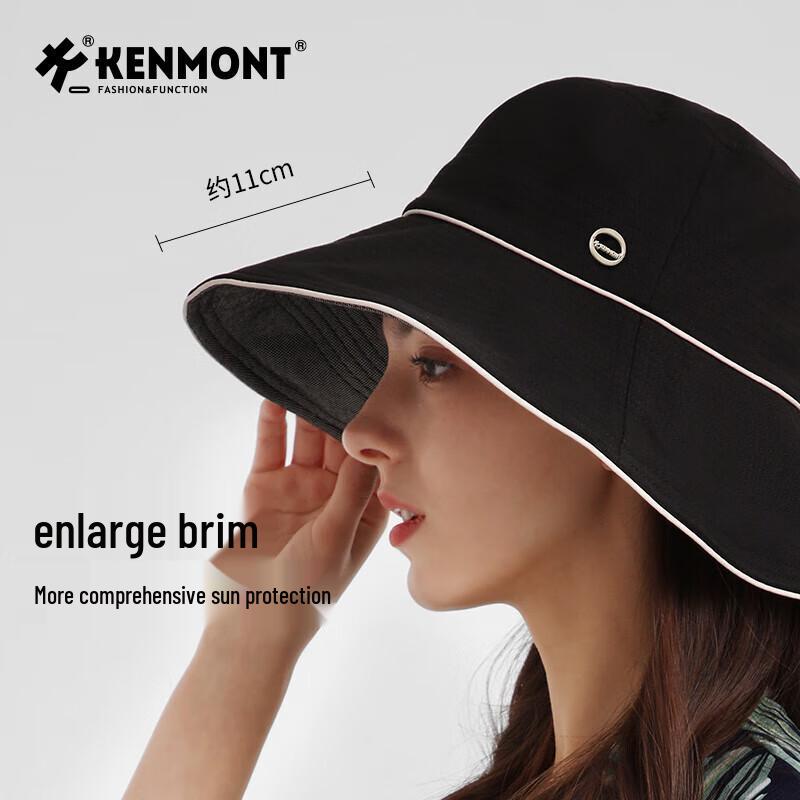 Женская складная широкополая солнцезащитная шляпа Kenmont