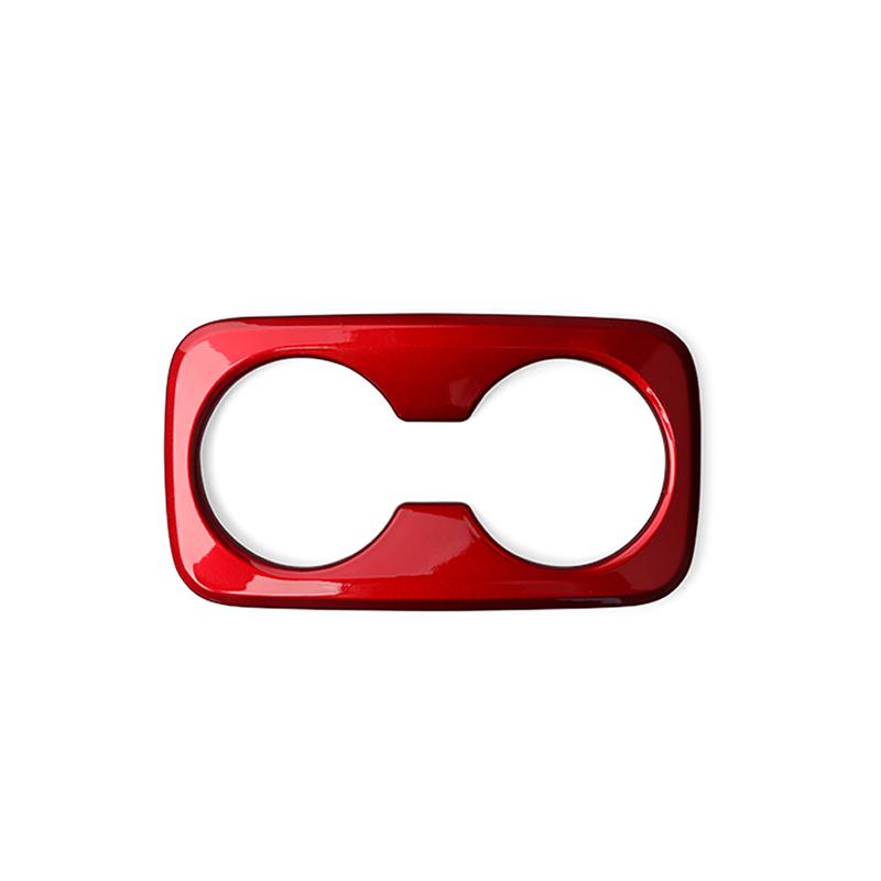 Decoration Water Cup Frame For KIA Sportage NQ5 Red Armrest Box Frame Cars Accessories Styling Stickers Interior