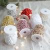 10M/Roll Hanging Christmas Bead Chain Artificial Reflective Beads String  for Home Room