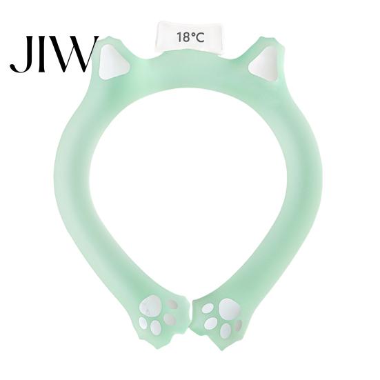Hiking Cooling Neck Wrap Cat Ear Tube for Summer, Reusable Adjustable Wearable Ice Lightweight Cooler Ring, Heatstroke Prevention Collar Outdoor