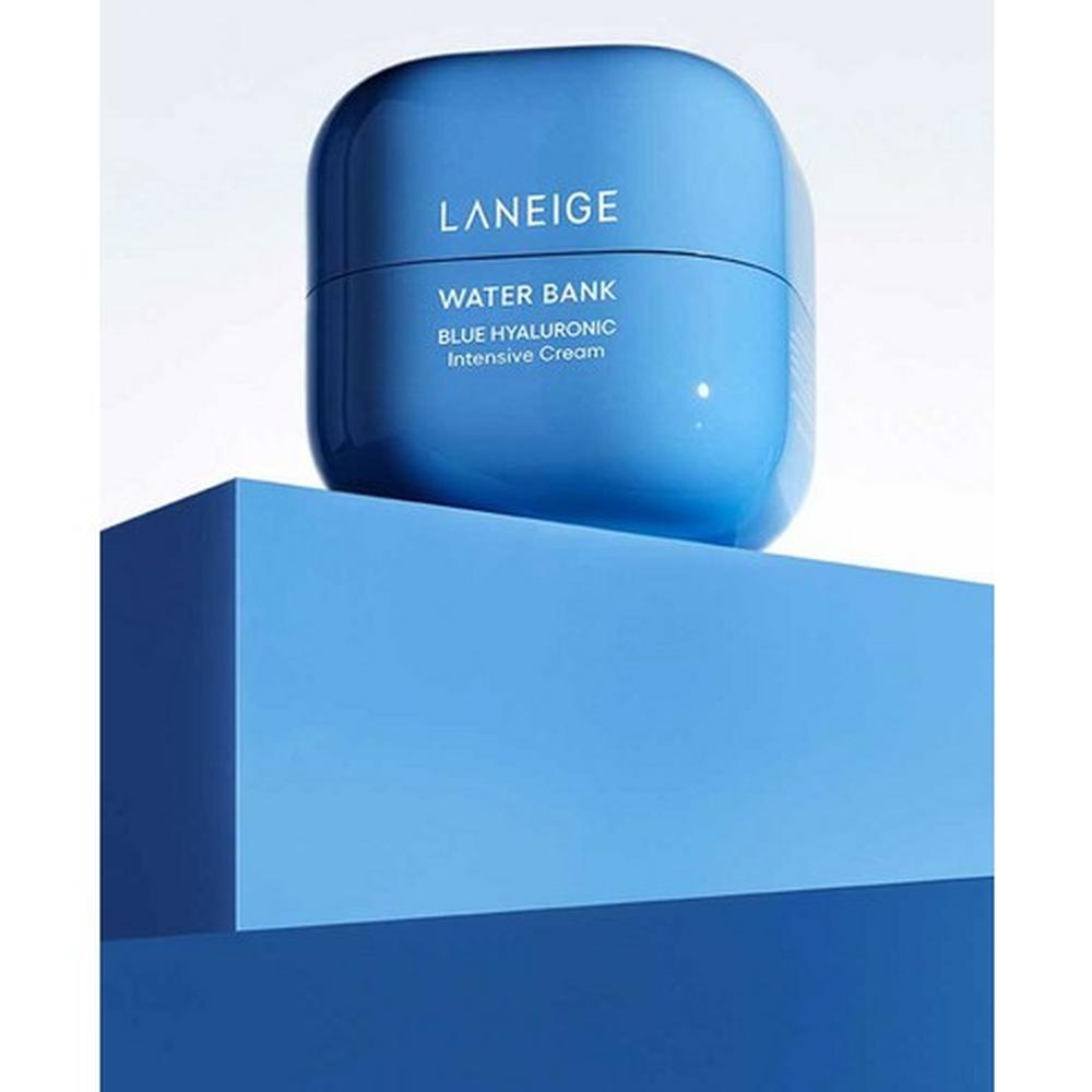 LANEIGE Крем Water Bank Blue Hyaluronic Intensive 20 мл – Насыщенный увлажняющий крем, Гиалуроновая кислота, Глубокое питание, Корейский