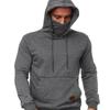 Sportswear Men's Sweatshirt Hooded Long Sleeve T-shirt Call of Duty Men's Sweatshirt Mask
