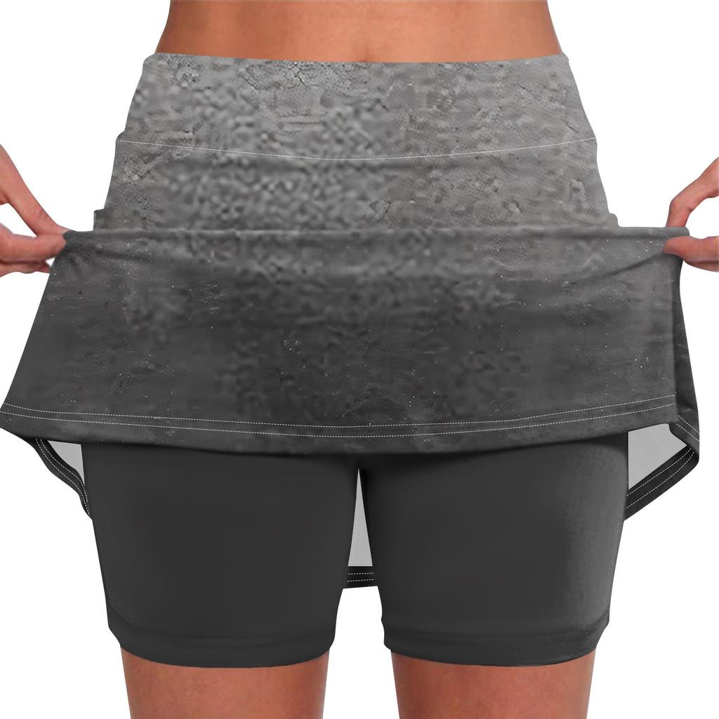 Эластичные брюки-кюлоты для йоги для женщин, спортивные шорты с принтом, легкие узкие однотонные бегуны с высокой талией