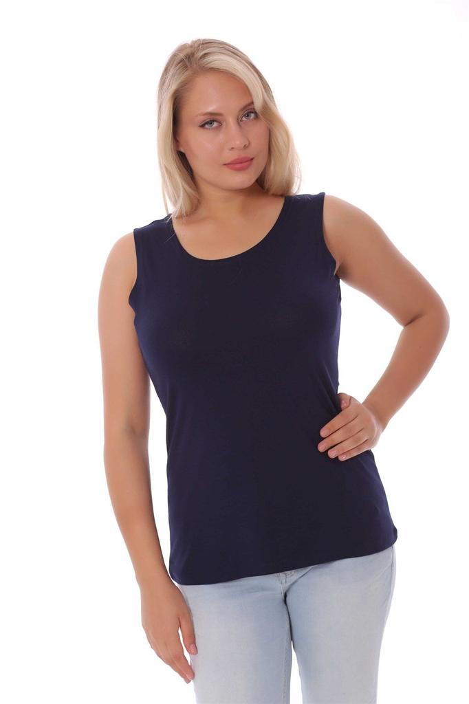 Женская стильная футболка большого размера, базовая блузка из норки с широкими бретелями