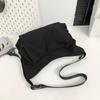 Large Capacity Drawstring Bag Men Lightweight Crossbody Bag Women Commuter Shoulder Tote Bag
