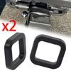 2x 52mm Universal Trailer Hitch Receiver Silencer Pad Protector Stop Rattle Provide Cushion Tow Hitches Gooseneck Pintle Bumper