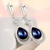 Lindon Zircon Copper Alloy Earrings Drop Earrings For Women Wedding Party Gifts