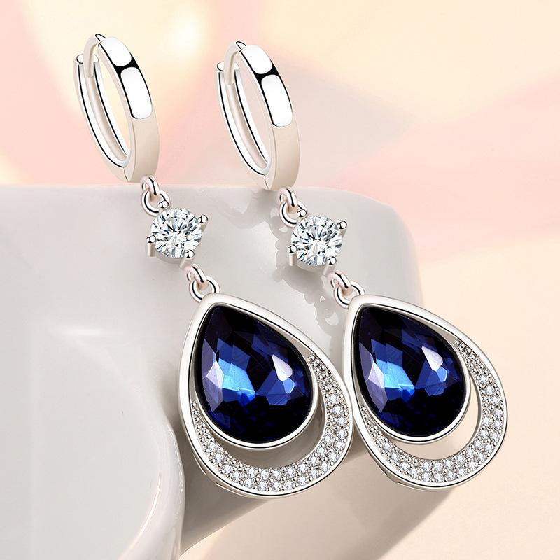 Lindon Zircon Copper Alloy Earrings Drop Earrings For Women Wedding Party Gifts