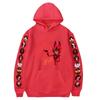 Хэзбин Отель Аниме Худи Осень Длинный Рукав Унисекс Харадзюку Пуловеры Уличная Одежда Графические Оверсайз Одежда Толстовка
