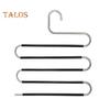 Stainless Steel Pants Rack Multi-layer Coat Hanger Organizer Strong Load-bearing Multi-Functional Hanger Trouser Storage Rack
