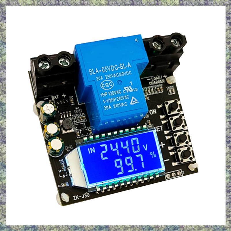 WON ZK-J30 Индикатор Кулонометра Тест Батареи Защита Литиевой Батареи от Двунаправленного Тока 30А Синий