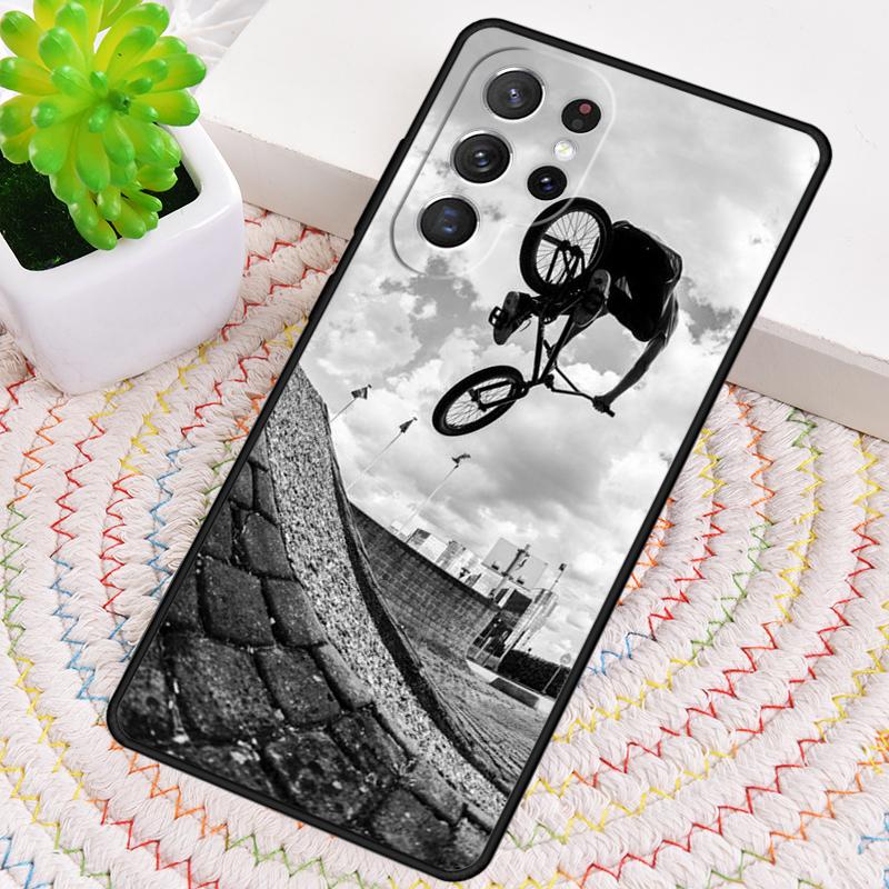 Мягкий чехол для телефона BMX Bike Extreme Sport для Samsung Galaxy note 10 pro S26 Ultra S23 S24 FE S25 S21 S22 PLUS ударопрочный