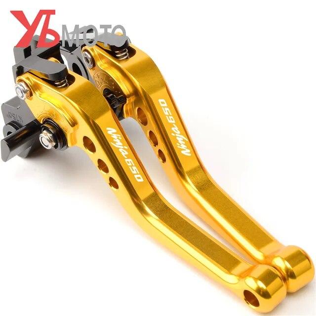 Мотоциклетные тормозные рычаги с ЧПУ для KAWASAKI NINJA 650 650R ninja650 2017 2018 2022, аксессуары