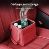 AFEBO1 Car Folding Durable Trash Can Convenient Installation For Porsche Cayenne Panamera Macan 911 718 Taycan Boxster Cayman 918 Pajun