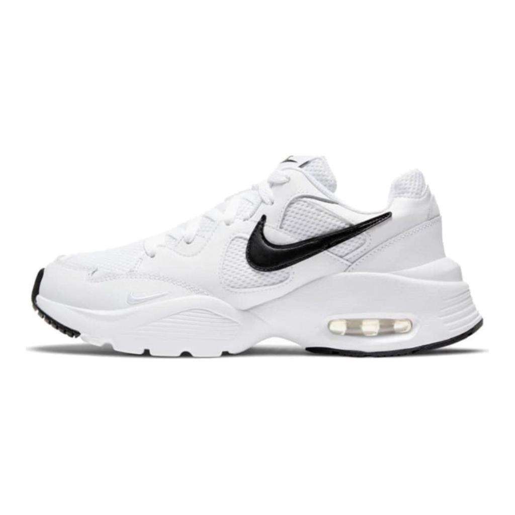 Nike Air Max Fusion Abrasion Resistant Coverage Low top Running Shoes Women's Silver Pink White CJ1671-100(TeamS2-S-BOX)