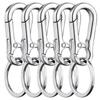2/5Pcs Gourd Buckle Keychains Climbing Hook Car Strong Carabiner Shape Keychain Accessories Key Chain Ring