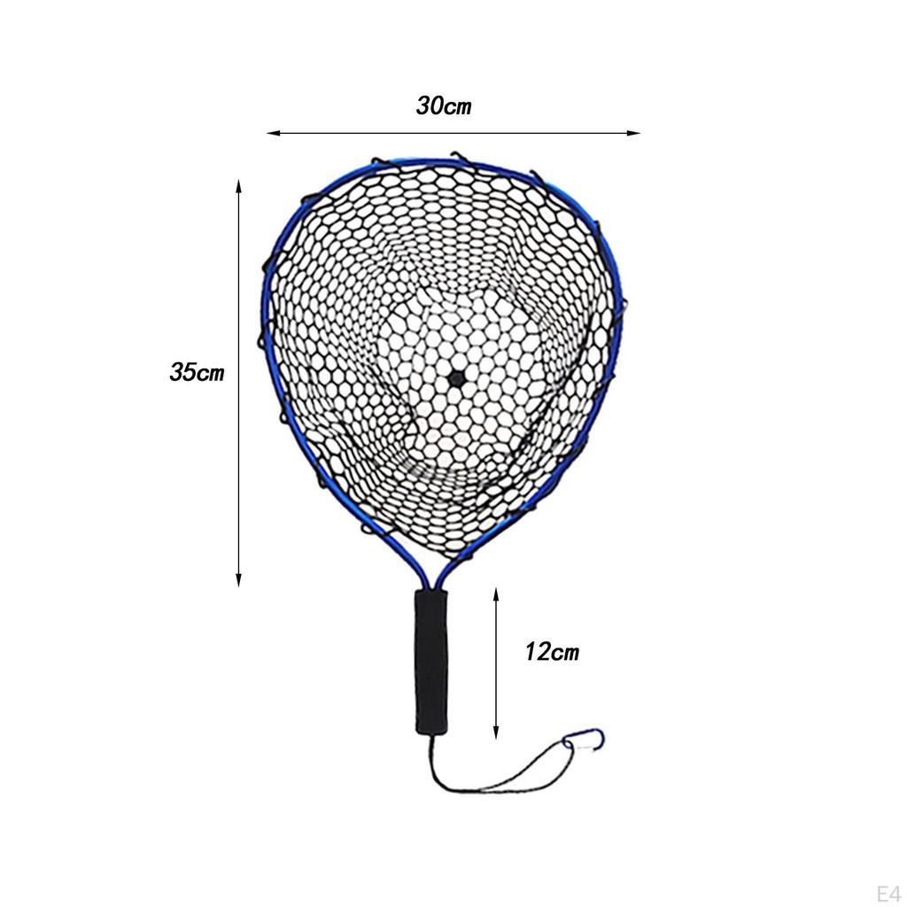 Fishing Landing Net Wading Net, Strong Load Bearing, Tool,Fishing Catching Mesh,Fishing Mesh