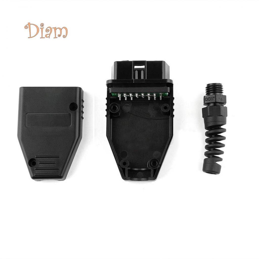 B-Bay Прочный 16-контактный штекерный корпус Кабель-адаптер для диагностики Разъем OBD2 Автоаксессуары