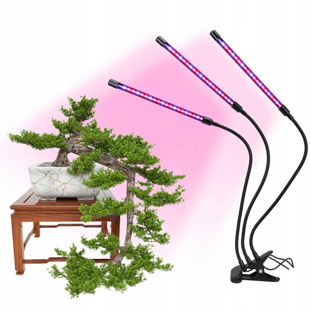 Heckermann plant growth lamp - 27W - 3 heads