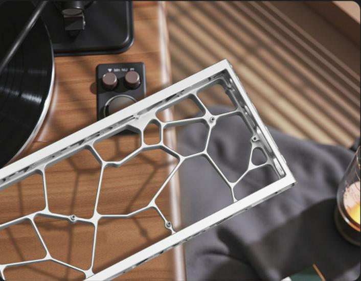 Корпус клавиатуры из анодированного алюминиевого сплава H60: Полый корпус для моделей с магнитной осью Wooting/MAD60/WIN60