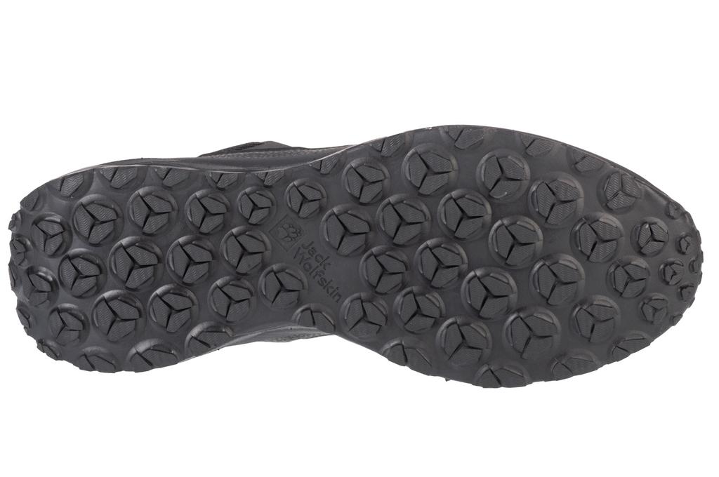 Jack Wolfskin Dromoventure Athletic Low M, Мужские черные кроссовки