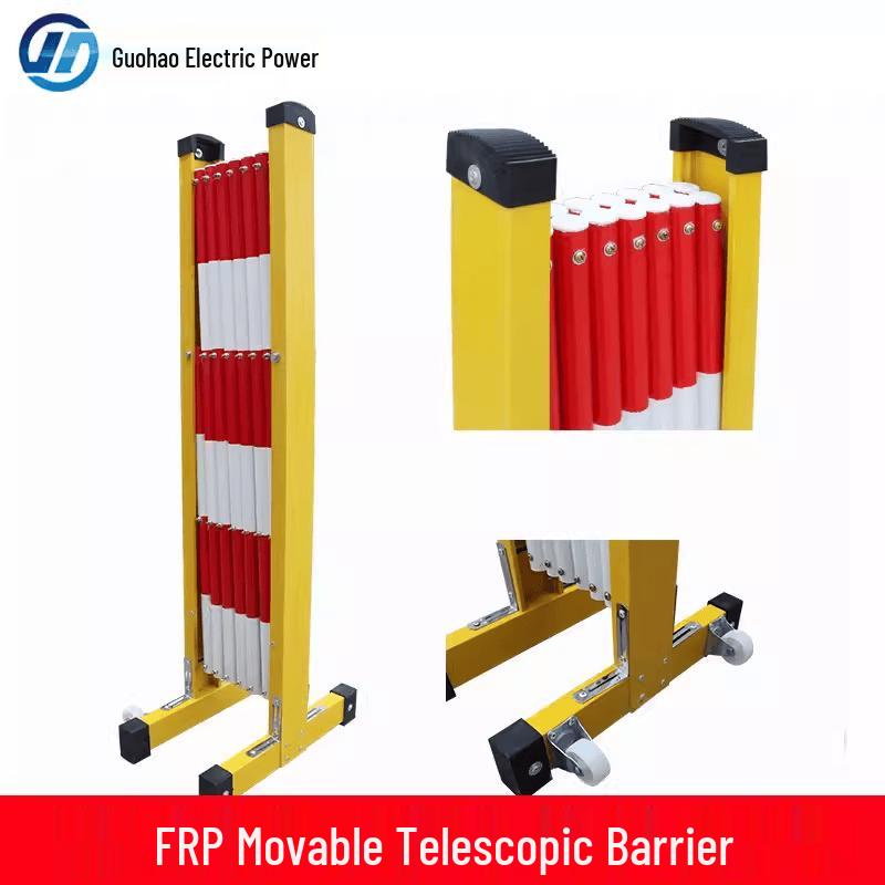 Insulated Telescopic Fiberglass Construction Safety Fence