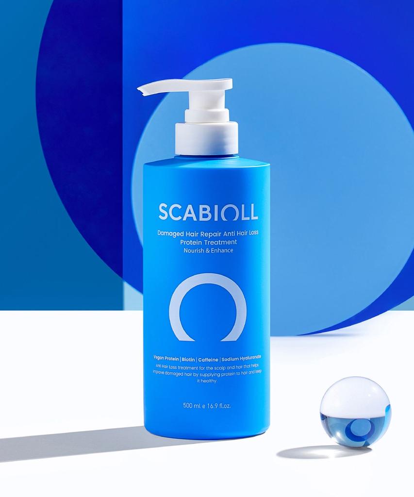 Protein Treatment for Damaged Hair Improvement and Hair Loss Relief 500ml