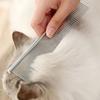 Professional Pet Flea Comb Stainless Steel Dogs Cleaning Brush Comb  for Removing Lice and Fleas