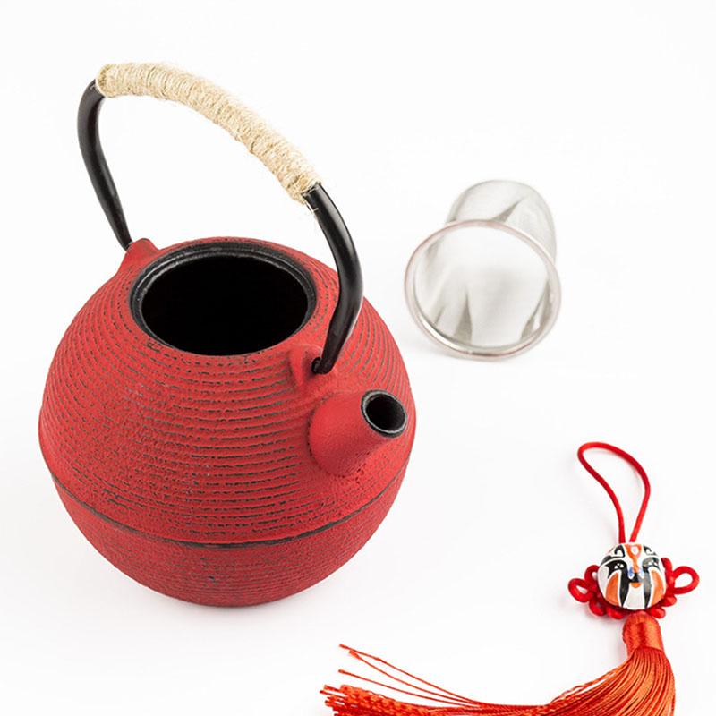 BORREY японский железный чайник Tetsubin стиль чайник с фильтром литой чайник чайный сервиз кунг-фу улун 680 мл