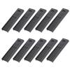 10Pcs Alto Reed Clip Black Plastic High Hardness Saxophone Clarinet AccessoriesBlack