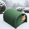 Waterproof Pet Cat House Warm Dog Kennel Durable Stray Cat Den  Winter