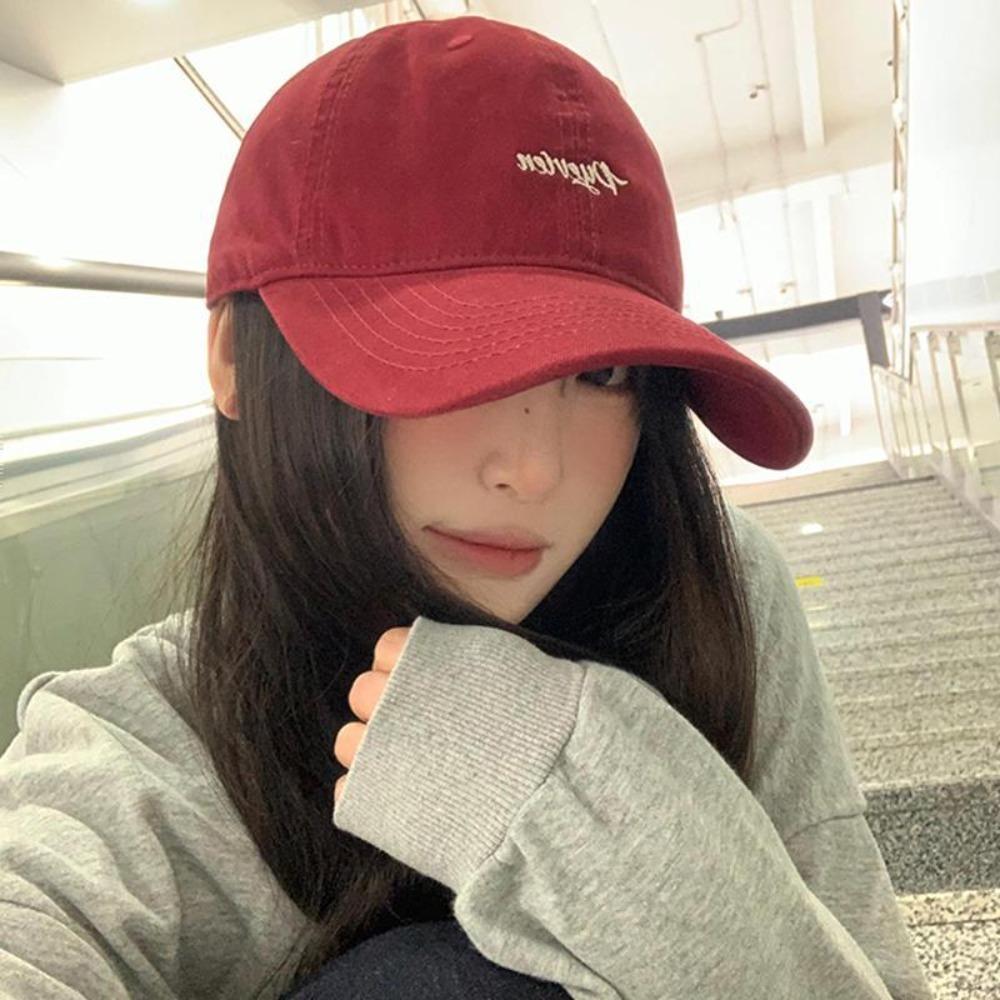 Sunscreen Baseball Cap Hip-hop Cotton Hat Fashion Embroidered Letter Cap  Streetwear