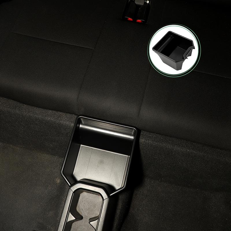 Rear Seat Storage Box Organizer For Suzuki Jimny 2019 2020 2021 2022 2023 Up Car Stowing Tidying Container Accessories, ABS