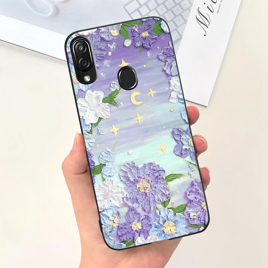 Для ZTE Blade V10 Vita 2019 Чехол Модный Цветок Астронавт Силиконовый Ударопрочный Бампер Для ZTE Blade V10 V 10 BladeV10 Vita Fundas