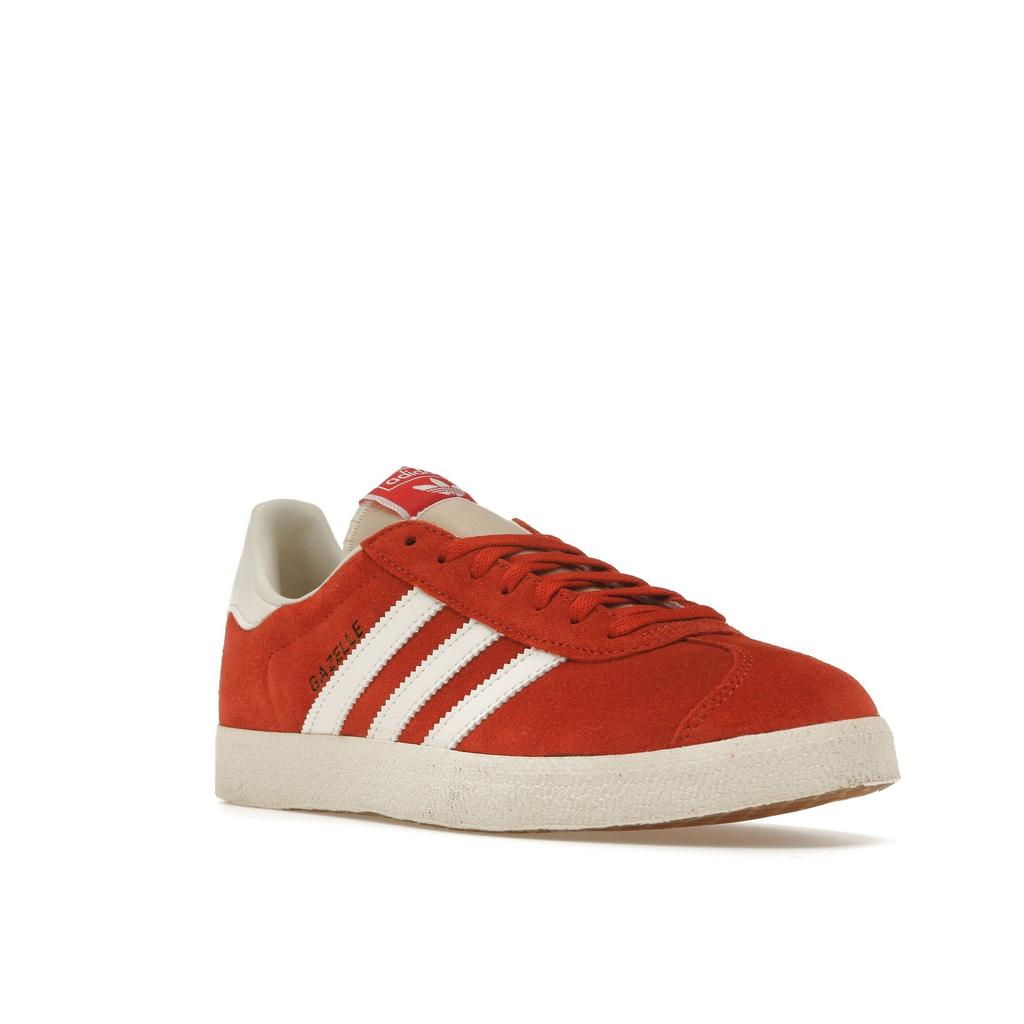 Adidas Gazelle Pepper Red Unisex Sneakers Off-White Chalk-White GY7339