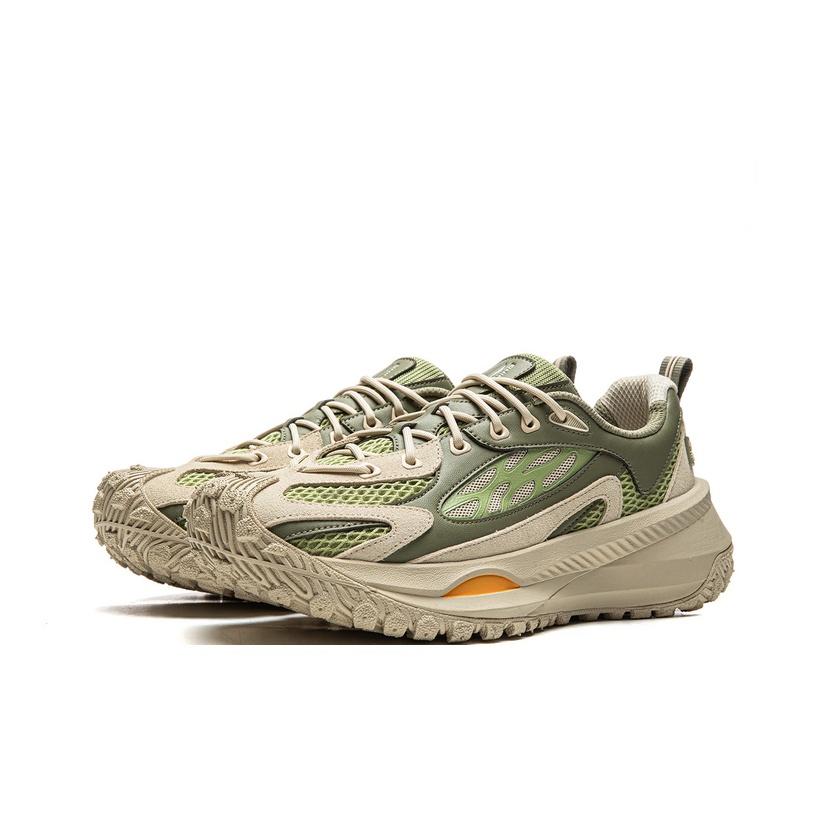 Li Ning Trendy Sports Comfortable Versatile Shock Absorbing Wear Resistant Low Top Casual Shoes Unisex Casual Shoes AZGV289-3