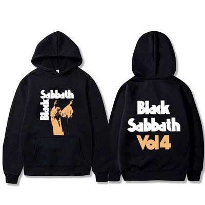 Худи с альбомом Black Sabbath Ozzy Osbourne Vol 4 для мужчин и женщин, уличная одежда с рок-группой в стиле хэви-метал, винтажные худи оверсайз