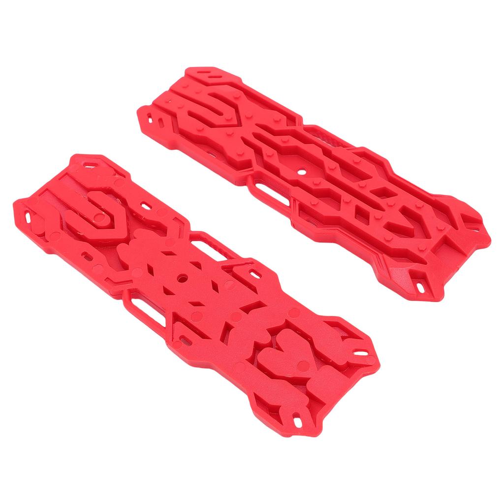 1 Pair RC Crawler Decorative Board Escape Recovery Plastic Sand Simulation Ladder for Remote Control Car with Cable Ties