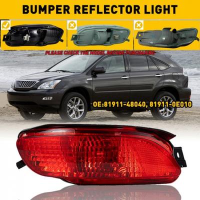 Задний левый отражатель бампера галогенный свет для Lexus RX350 2007-2009 81911-0E010