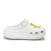 Crocs Crush Clog Леденцовый Сахар Яблоко ЕВА Летние Свежие Милые Фрукты Декоративная Пряжка Граффити Дырявые Туфли Женские Бледно-Бирюзовые