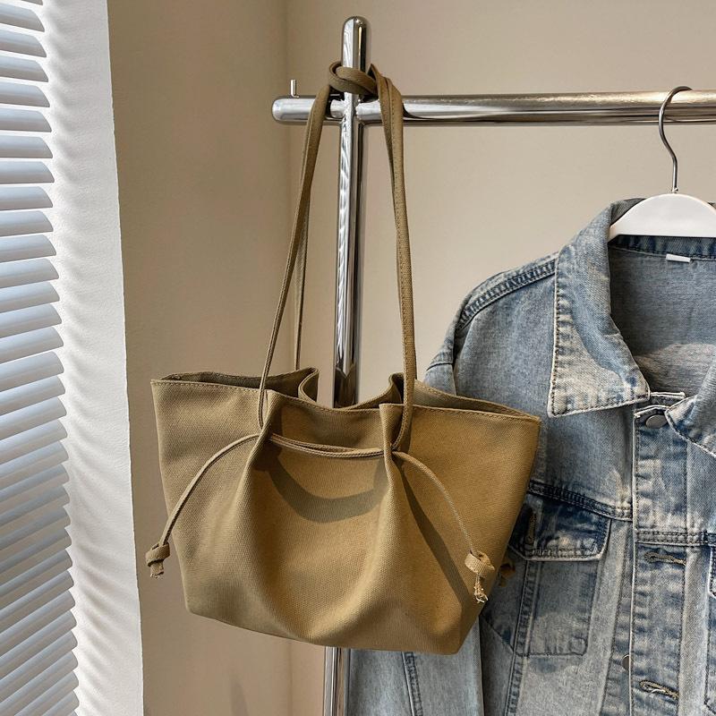 Ретро сумка под мышкой женская большой вместимости новая повседневная простая и универсальная сумка через плечо сумка для учебы для студенток