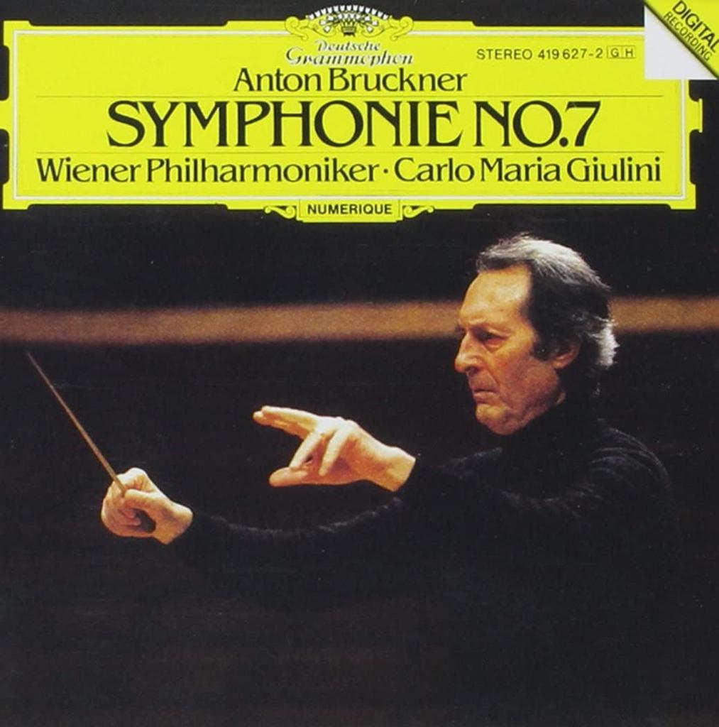 CD ANTON BRUCKNER, WIENER PHILHARMONIK - Symphonie No.7 4196272 DEUTSCHE GRAMMO 1987 Germany Classical Used