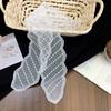 Pastoral Style Lace Scarf Soft Wrap Ribbon Hair Strap Vintage Lace Hair Band  Outdoor