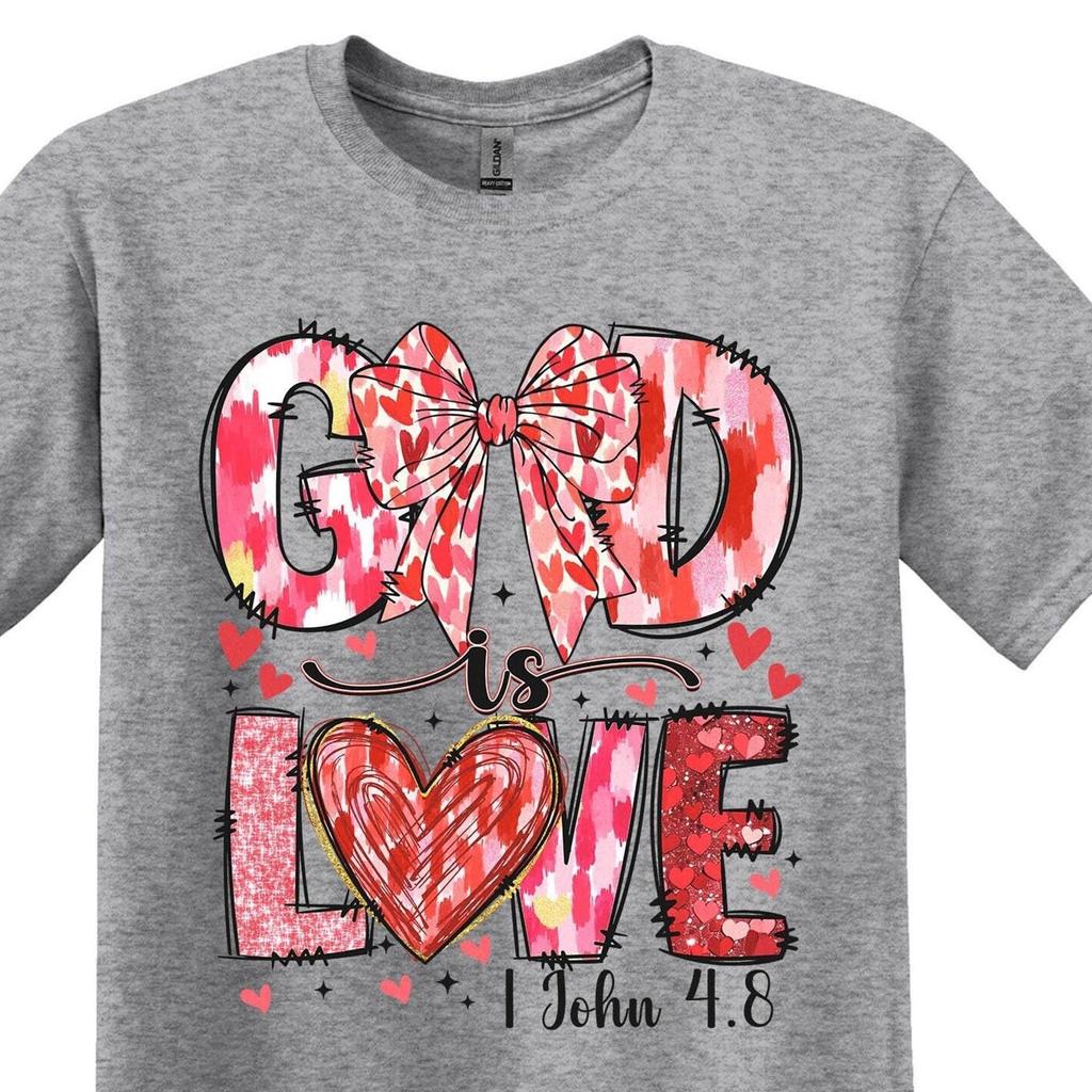 Christian Valentine's Day Shirt, Jesus Love, Bible Verse