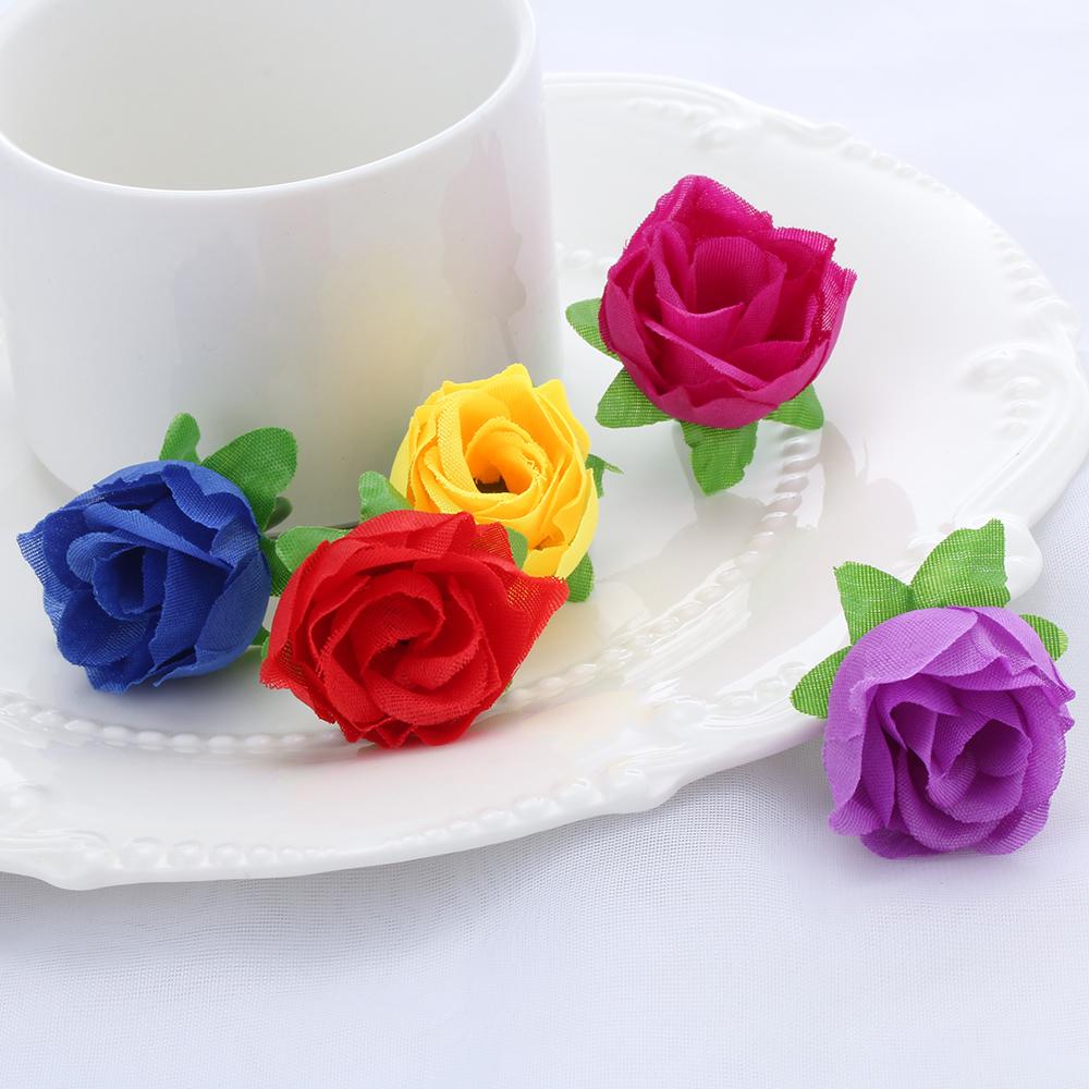 Сделай сам Поделки Подарки на День матери Красивые головки цветов Искусственная роза Искусственный букет Свадебное украшение