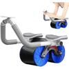 Abdominal Wheel Automatic Rebound Abdominal Muscle Wheel Elbow Brace Abdominal Roller Core Strength Training Gym Arm Waist Exercise Fitness Equipment