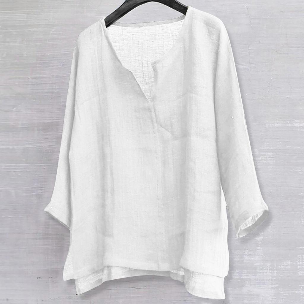 Дизайнерские весенне-летние мужские повседневные рубашки из хлопка и льна, однотонные рубашки с длинными рукавами, свободные рубашки с воротником-стойкой